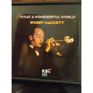 Bobby Hackett -What A Wonderful World-Vintage 1973 Vinyl Record Album